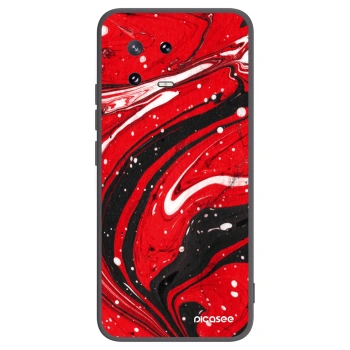 Picasee husă neagră din silicon pentru Xiaomi 13 Pro - Red black