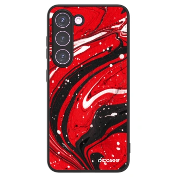 Picasee ULTIMATE CASE PowerShare pentru Samsung Galaxy S23 5G - Red black