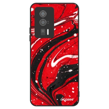 Husă pentru Xiaomi Poco F5 Pro 5G - Red black