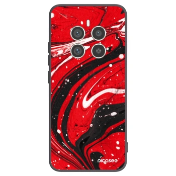 Picasee husă neagră din silicon pentru Realme 12 Pro 5G - Red black