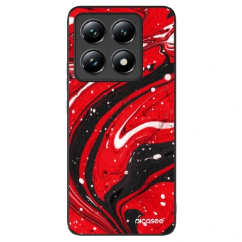 Picasee ULTIMATE CASE pentru Xiaomi 14T Pro - Red black