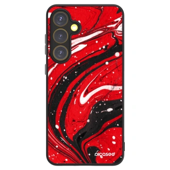 Picasee ULTIMATE CASE pentru Samsung Galaxy S24 FE S721B - Red black