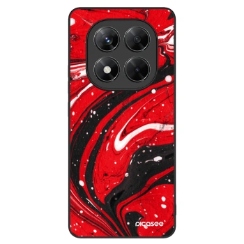 Picasee ULTIMATE CASE pentru Xiaomi Redmi Note 14 Pro 5G - Red black