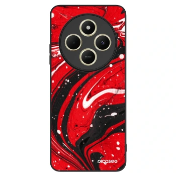 Husă pentru Xiaomi Redmi 14C - Red black