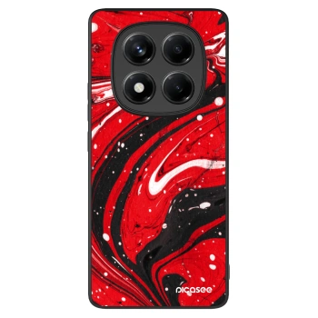 Picasee ULTIMATE CASE pentru Xiaomi Redmi Note 14 Pro 4G - Red black