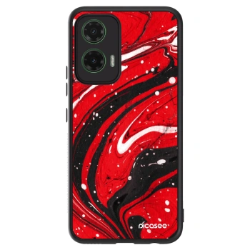 Husă pentru Motorola Moto G35 5G - Red black