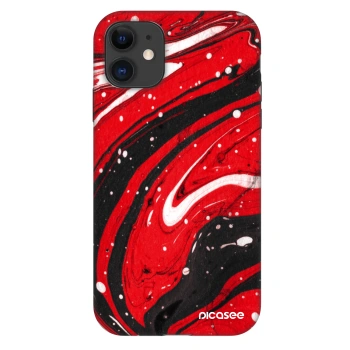 Husă pentru Apple iPhone 11 - Red black