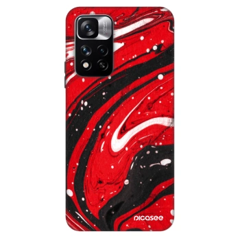 Husă pentru Xiaomi Redmi Note 11 Pro 5G - Red black