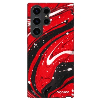 Husă pentru Samsung Galaxy S23 Ultra 5G - Red black