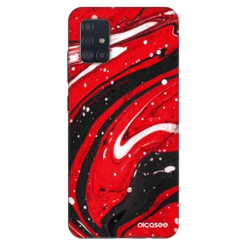Husă pentru Samsung Galaxy A51 A515F - Red black