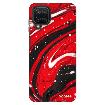 Husă pentru Samsung Galaxy A12 A125F - Red black