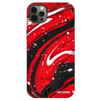 Husă pentru Apple iPhone 12 Pro Max - Red black