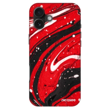 Husă pentru Apple iPhone 16 Plus - Red black