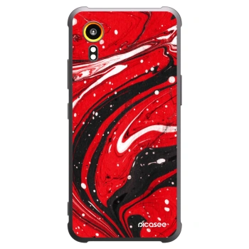 Husă pentru Samsung Galaxy Xcover 7 - Red black