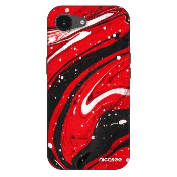 Husă pentru Apple iPhone 17e - Red black