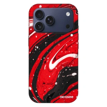 Husă pentru Apple iPhone 18 Pro - Red black