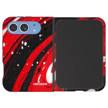 Husă pentru Apple iPhone Duo - Red black