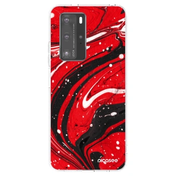 Husă pentru Huawei P40 Pro - Red black