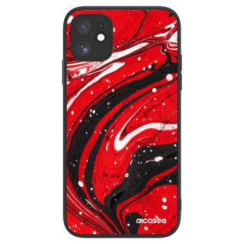 Picasee ULTIMATE CASE pentru Apple iPhone 11 - Red black