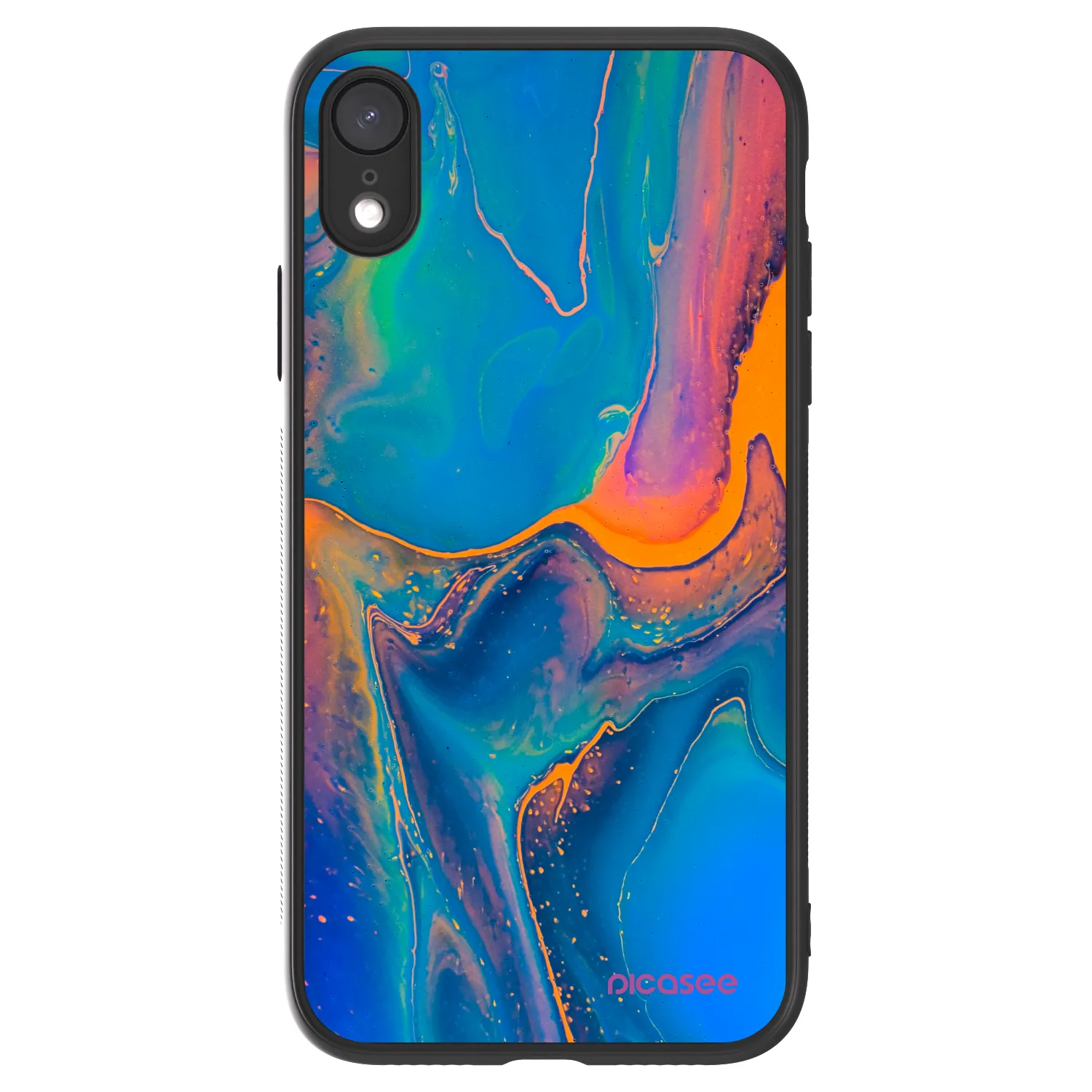Picasee ULTIMATE CASE pentru Apple iPhone XR - Rainbow