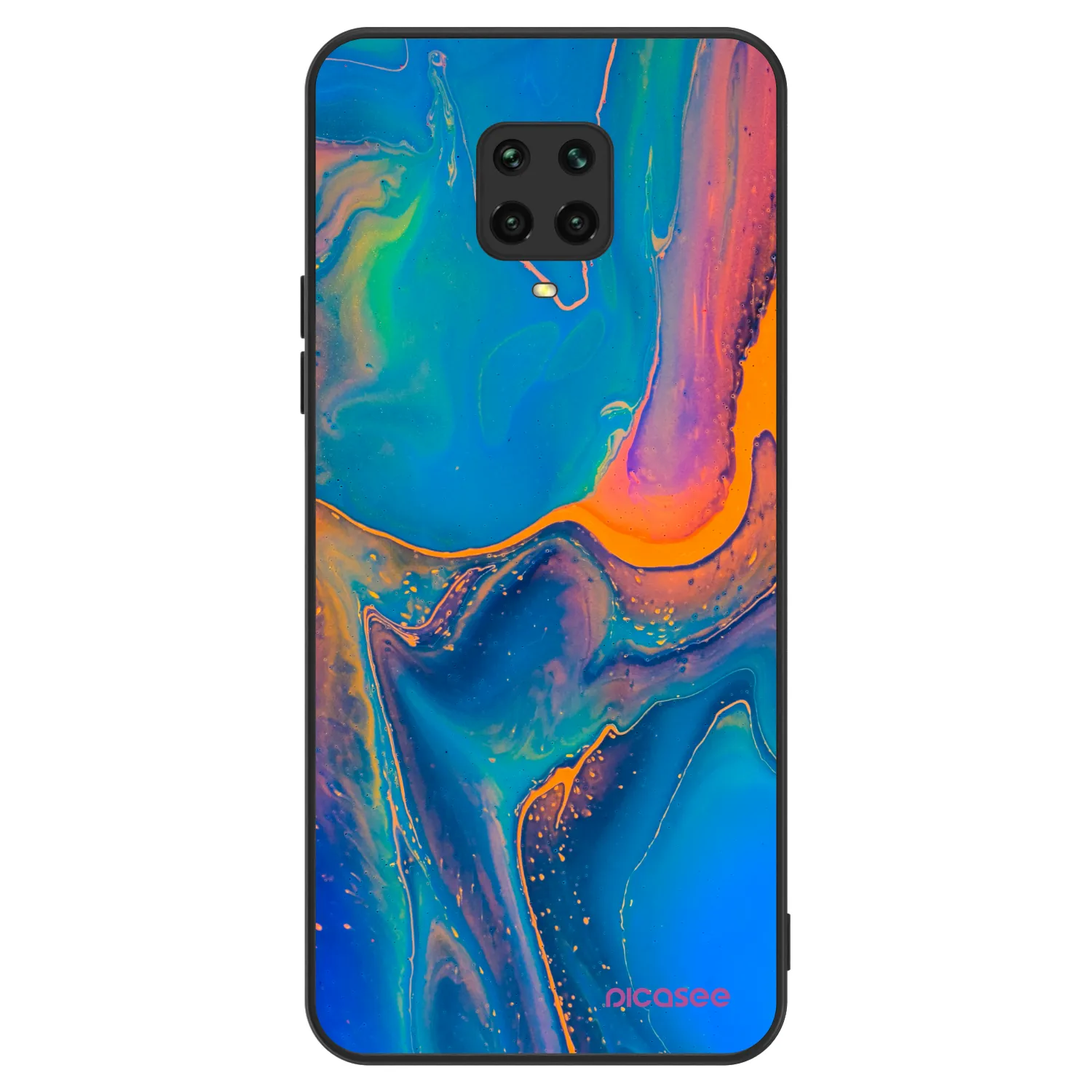 Picasee ULTIMATE CASE pentru Xiaomi Redmi Note 9 Pro - Rainbow