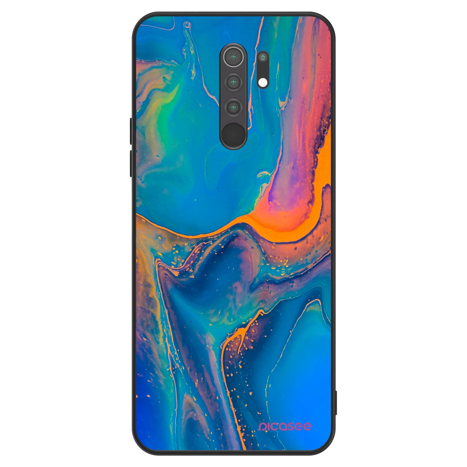 Picasee ULTIMATE CASE pentru Xiaomi Redmi 9 - Rainbow