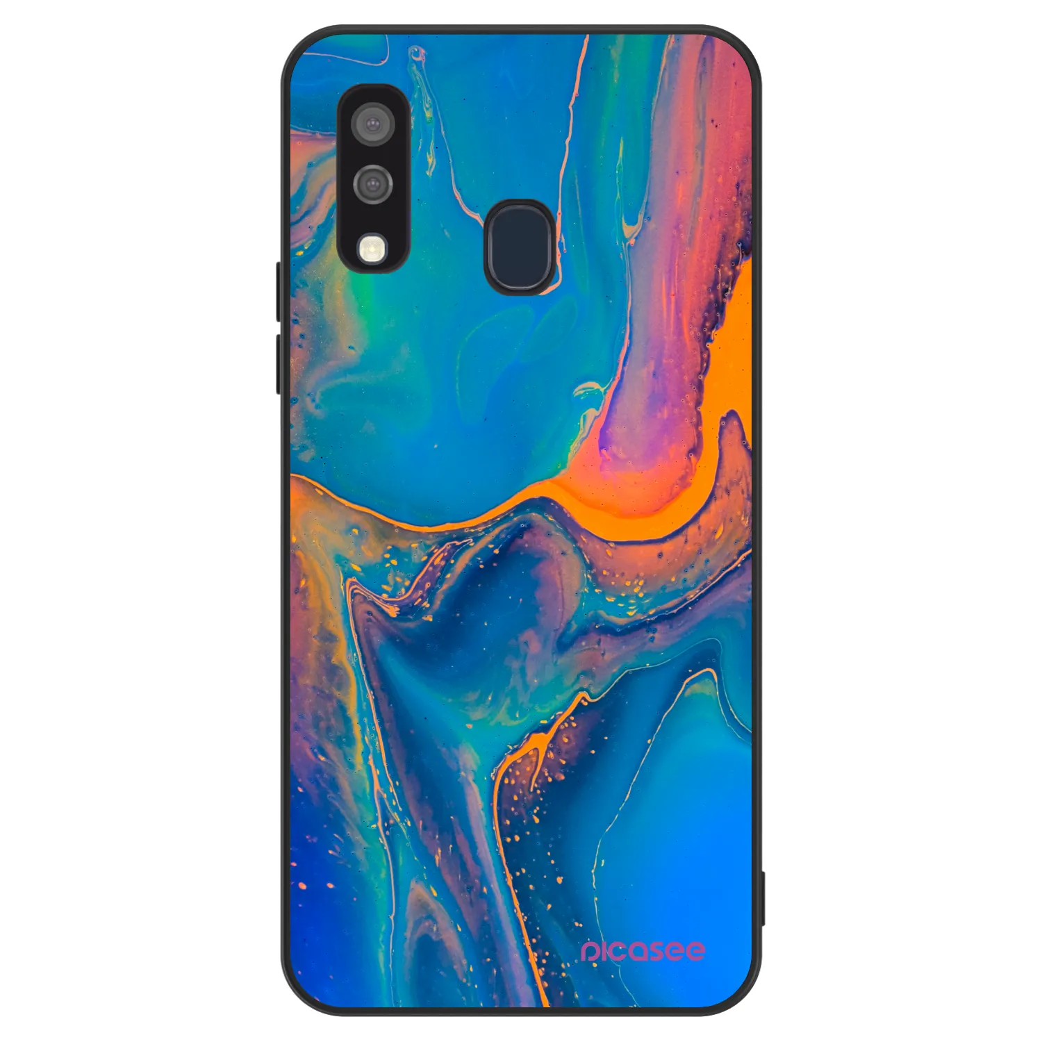 Picasee ULTIMATE CASE pentru Samsung Galaxy A40 A405F - Rainbow