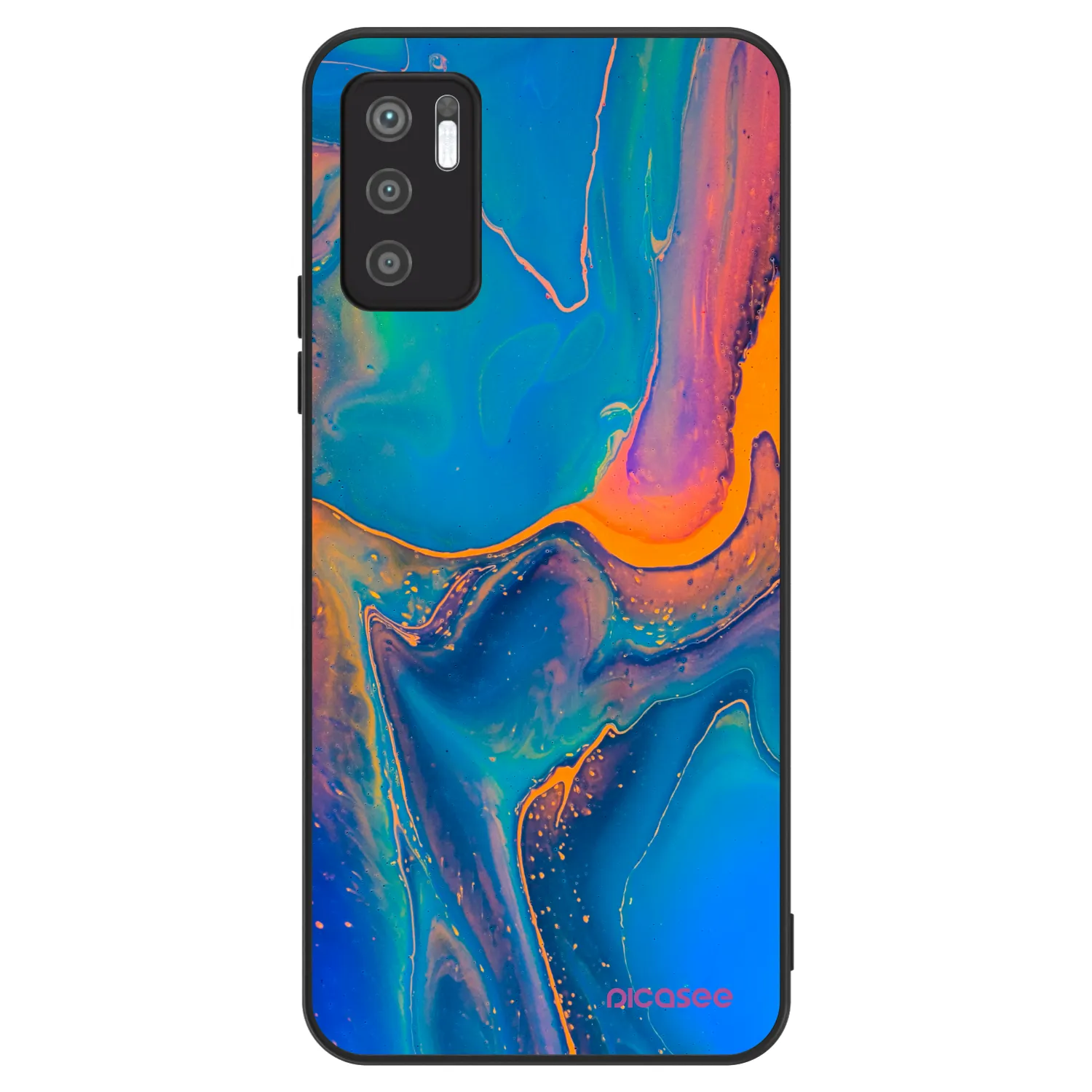 Picasee ULTIMATE CASE pentru Xiaomi Redmi Note 10 5G - Rainbow