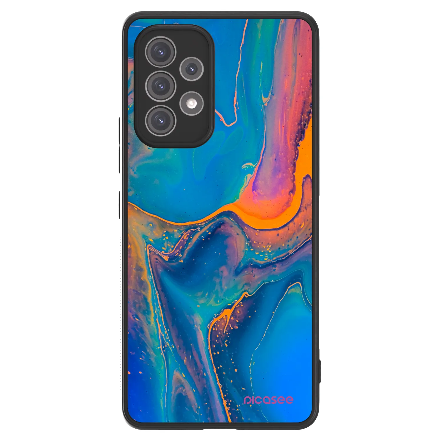 Picasee ULTIMATE CASE pentru Samsung Galaxy A52s 5G A528B - Rainbow