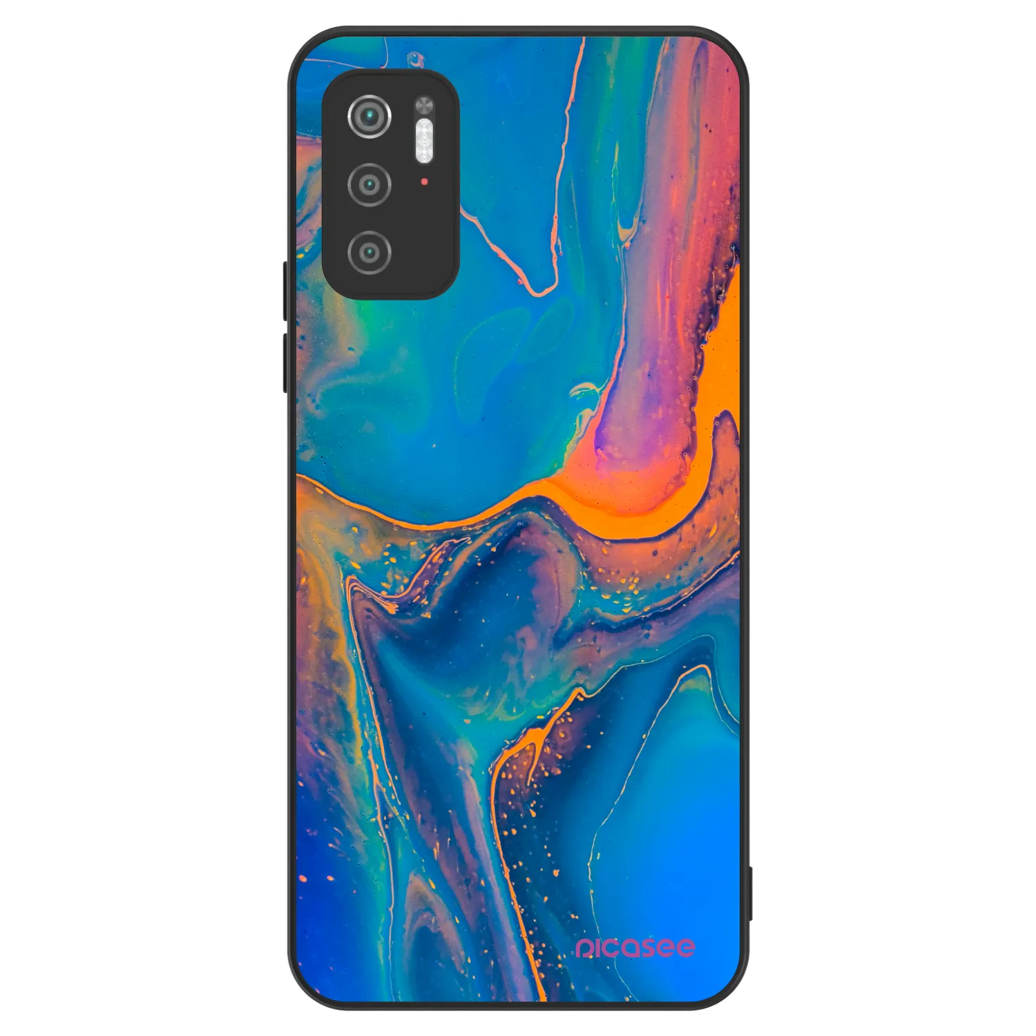 Picasee ULTIMATE CASE pentru Xiaomi Poco M3 Pro 5G - Rainbow