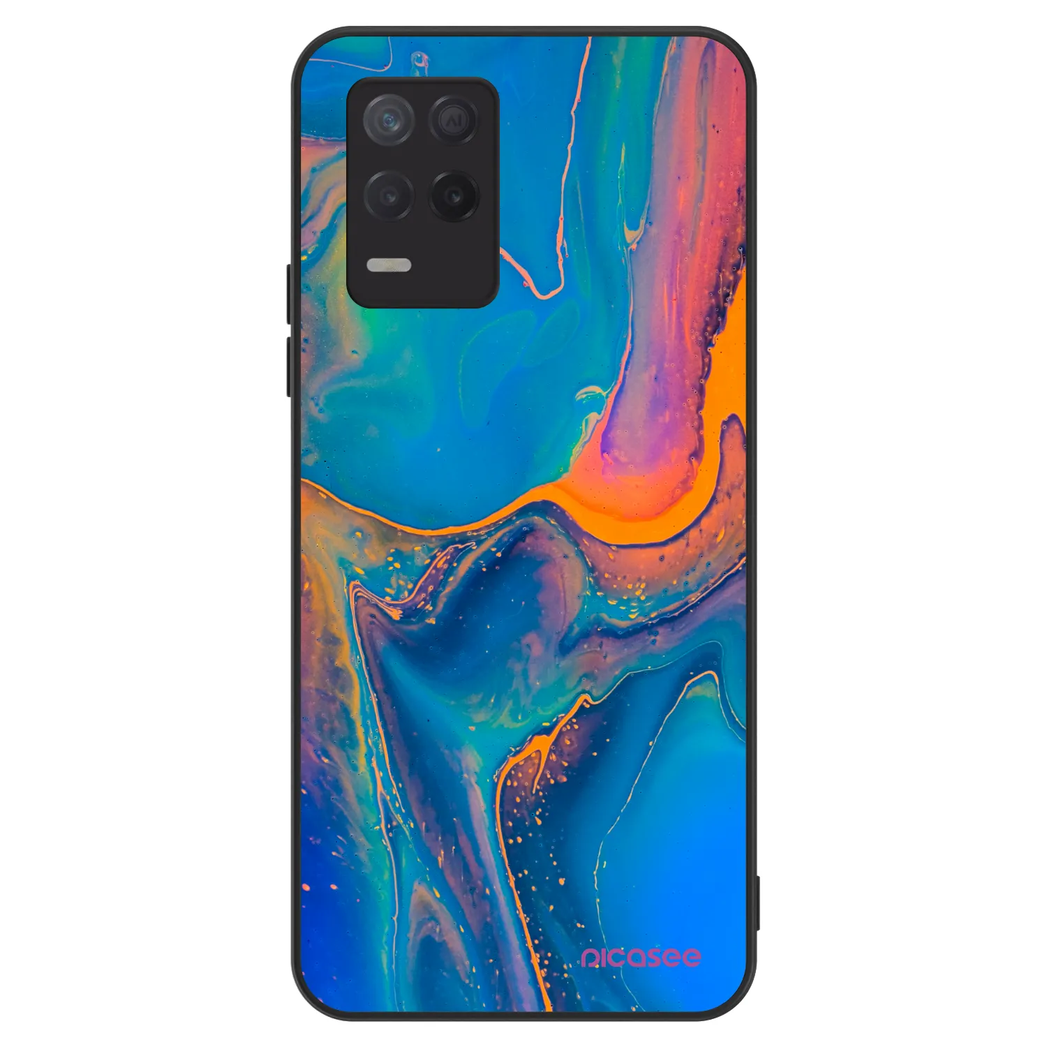 Picasee ULTIMATE CASE pentru Realme 8 5G - Rainbow