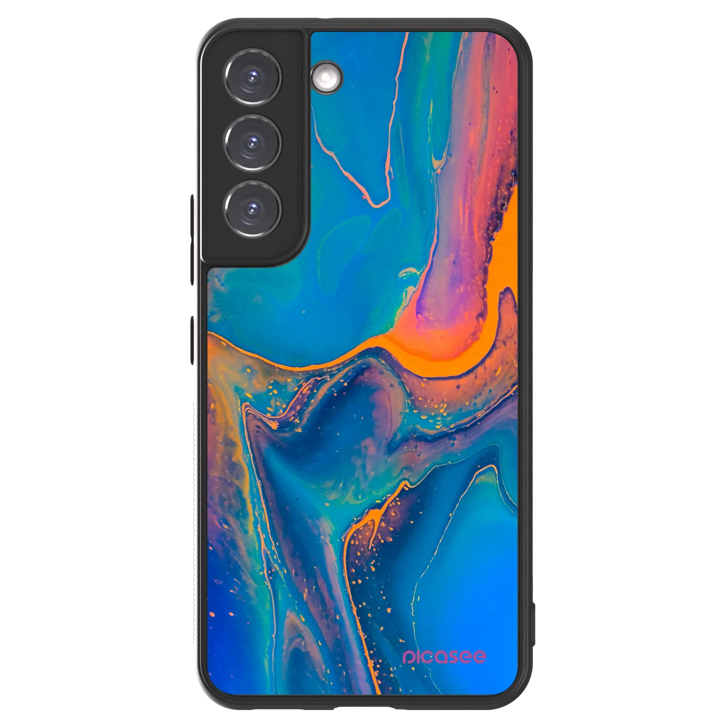 Picasee ULTIMATE CASE pentru Samsung Galaxy S22 5G - Rainbow