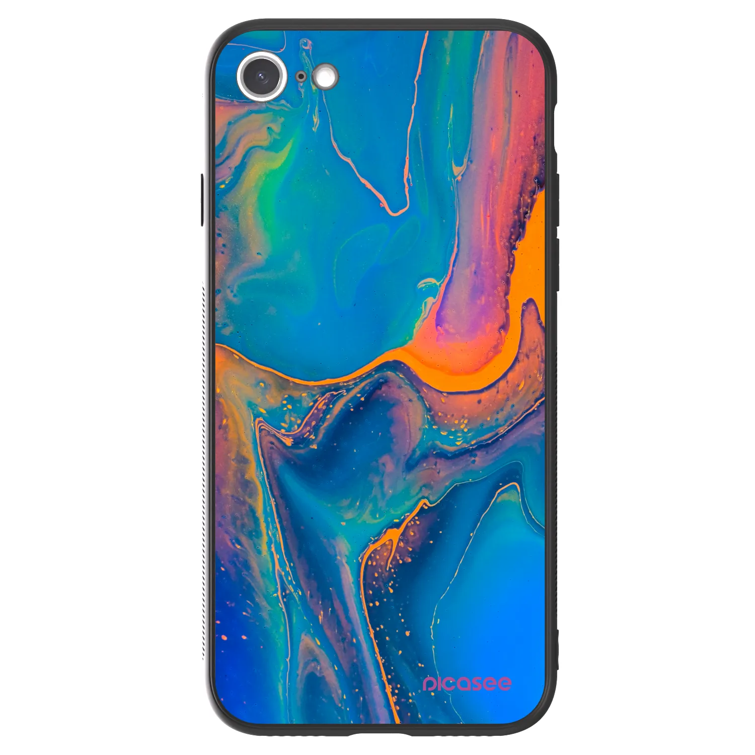 Picasee ULTIMATE CASE pentru Apple iPhone SE 2022 - Rainbow