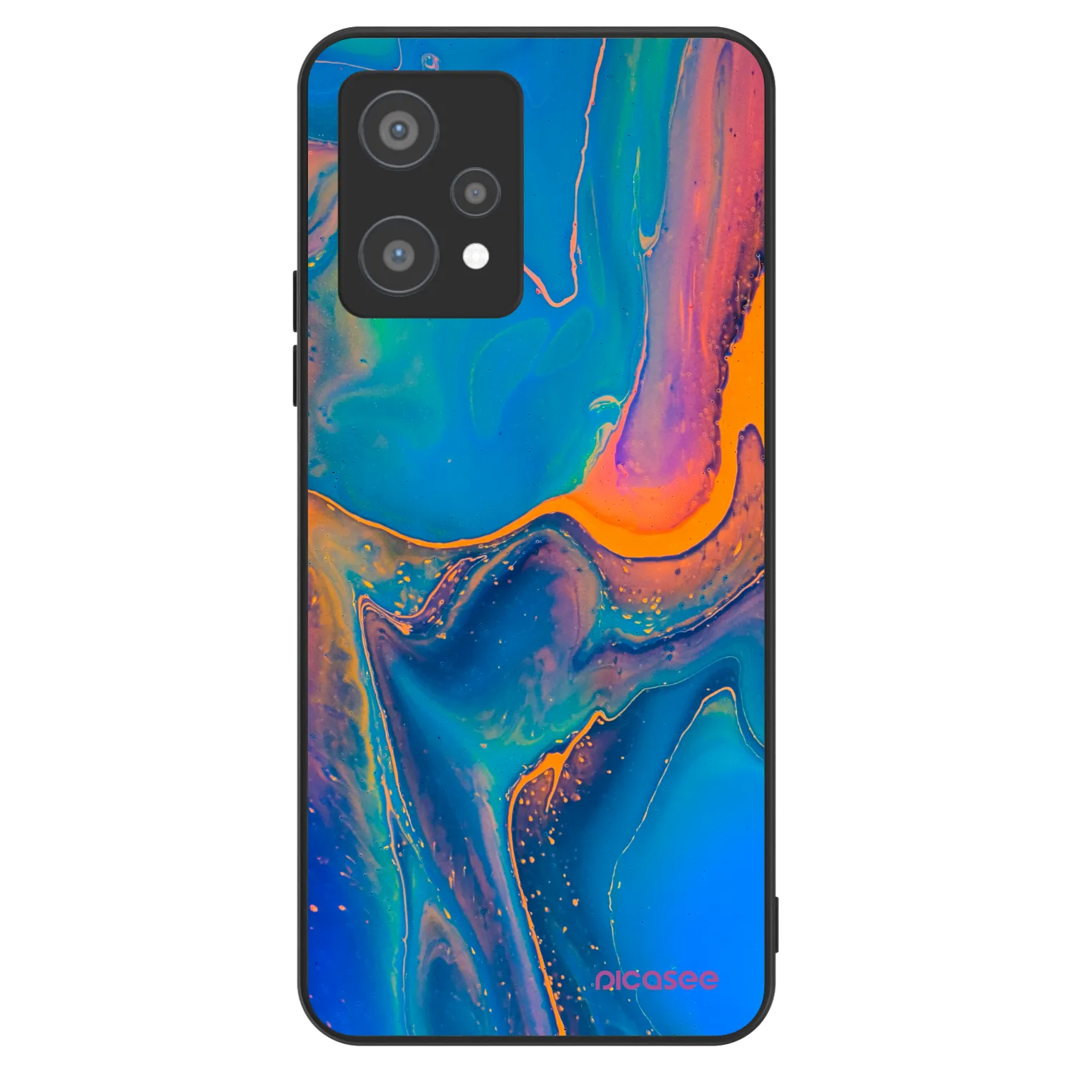 Picasee ULTIMATE CASE pentru Realme 9 Pro 5G - Rainbow