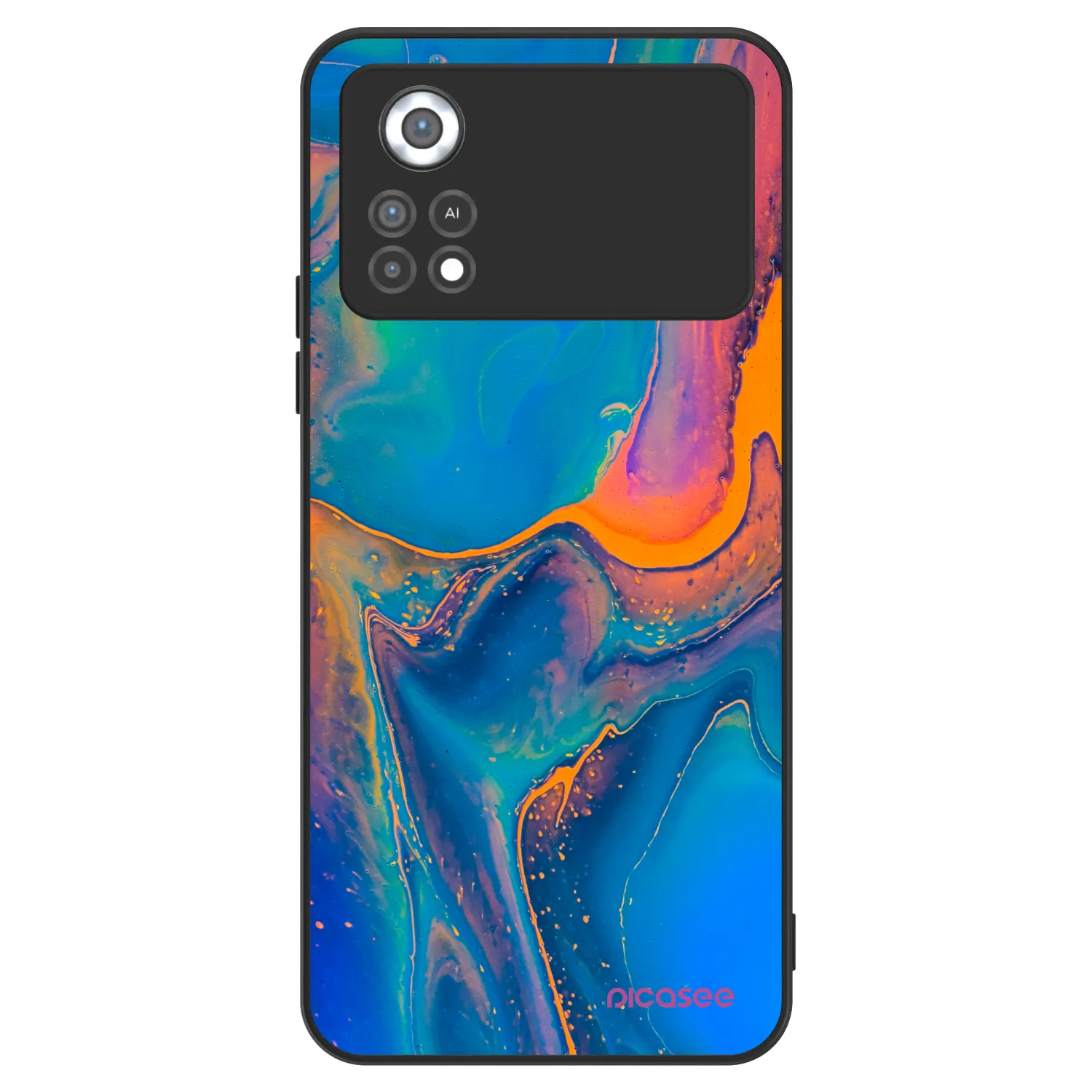 Picasee ULTIMATE CASE pentru Xiaomi Poco X4 Pro 5G - Rainbow