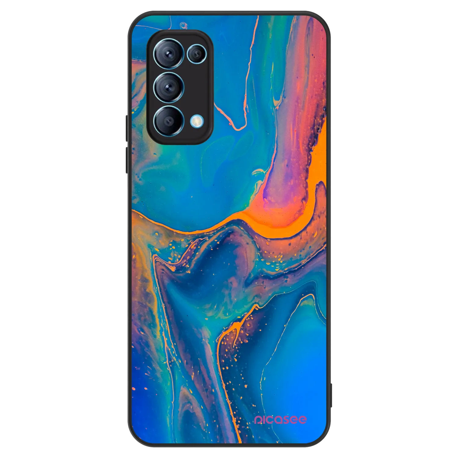 Picasee ULTIMATE CASE pentru OPPO Reno 5 5G - Rainbow