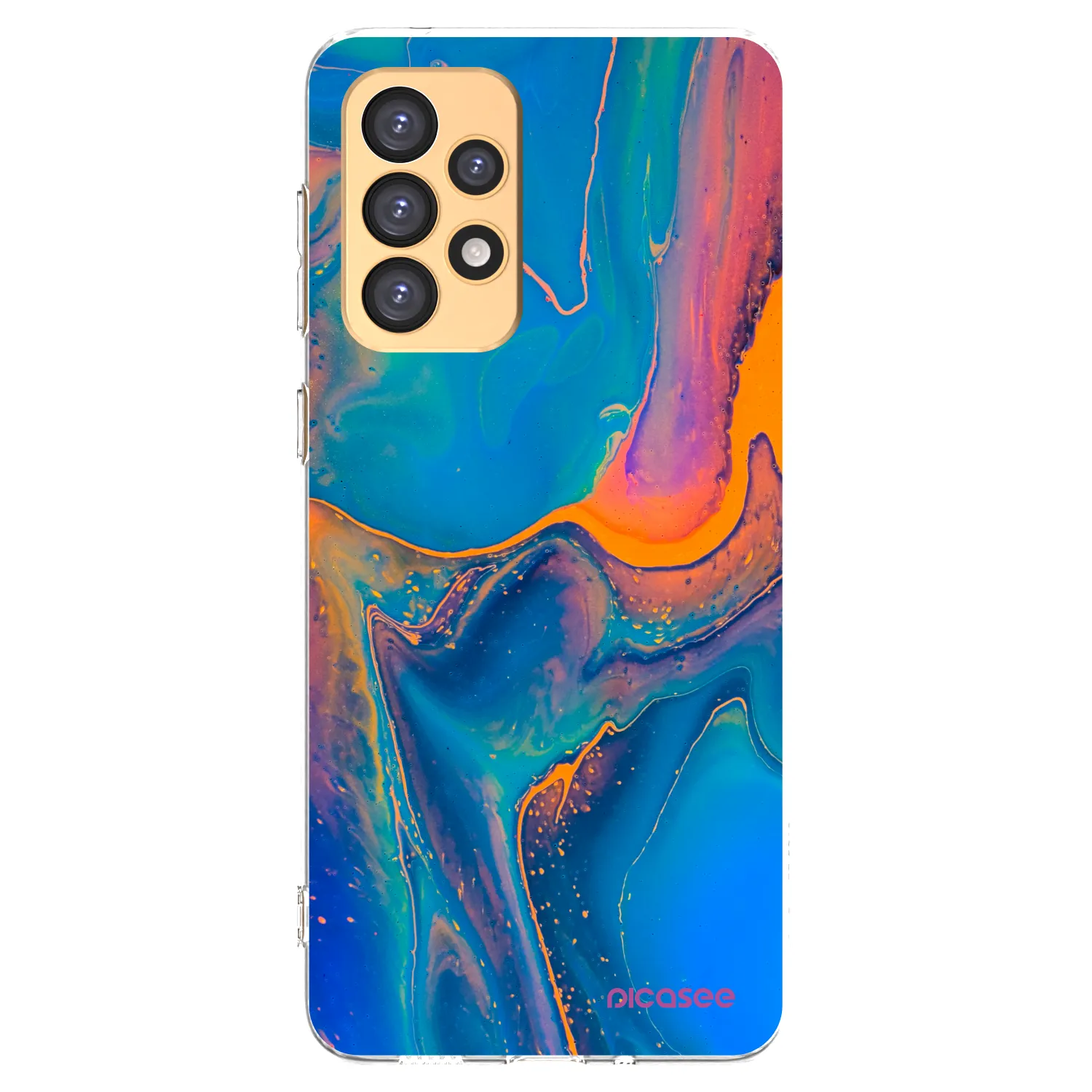 Picasee husă transparentă din silicon pentru Samsung Galaxy A33 5G A336 - Rainbow