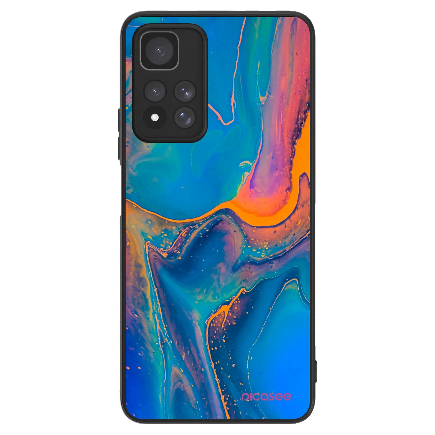 Picasee ULTIMATE CASE pentru Xiaomi Redmi Note 11 Pro+ 5G - Rainbow