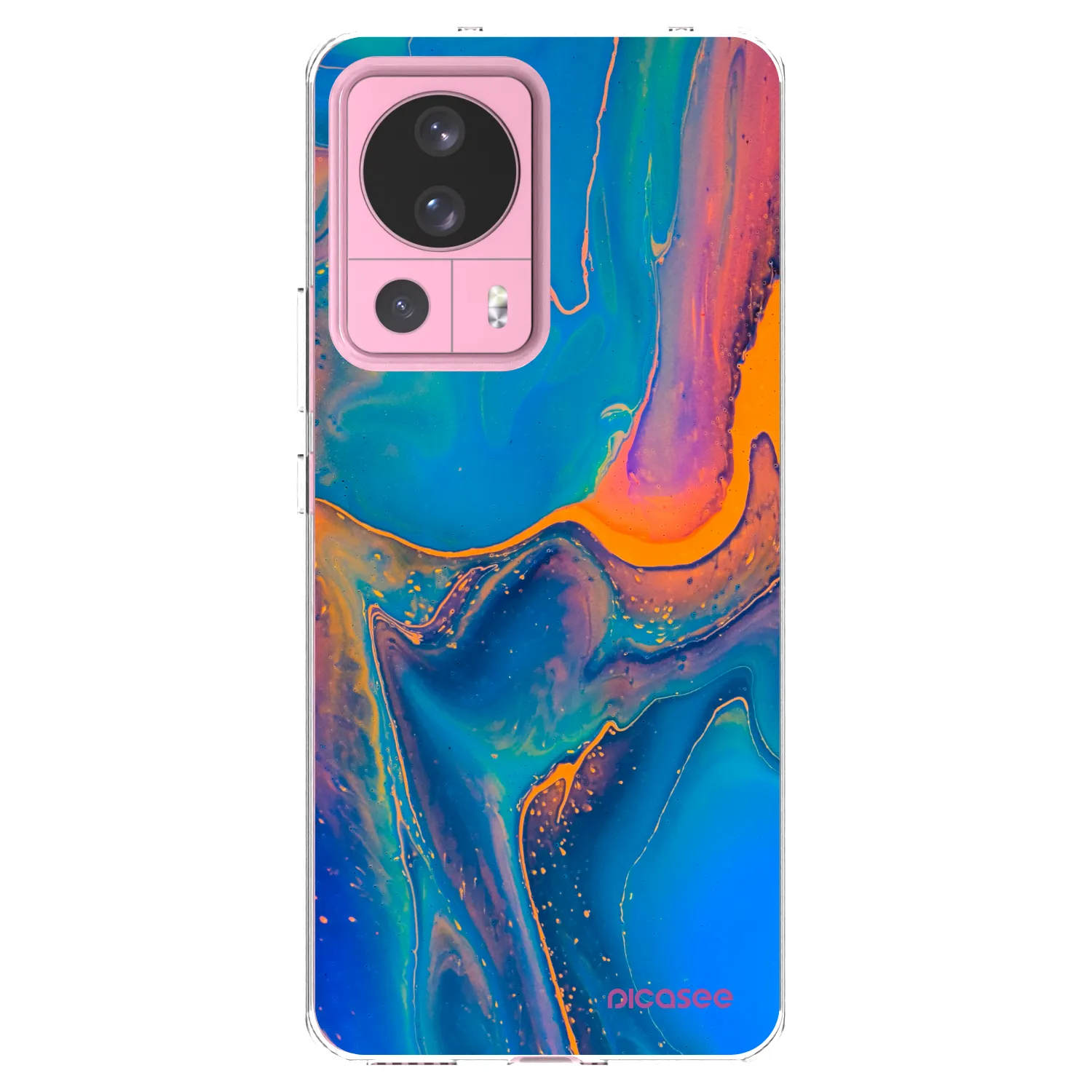 Picasee husă transparentă din silicon pentru Xiaomi 13 Lite - Rainbow