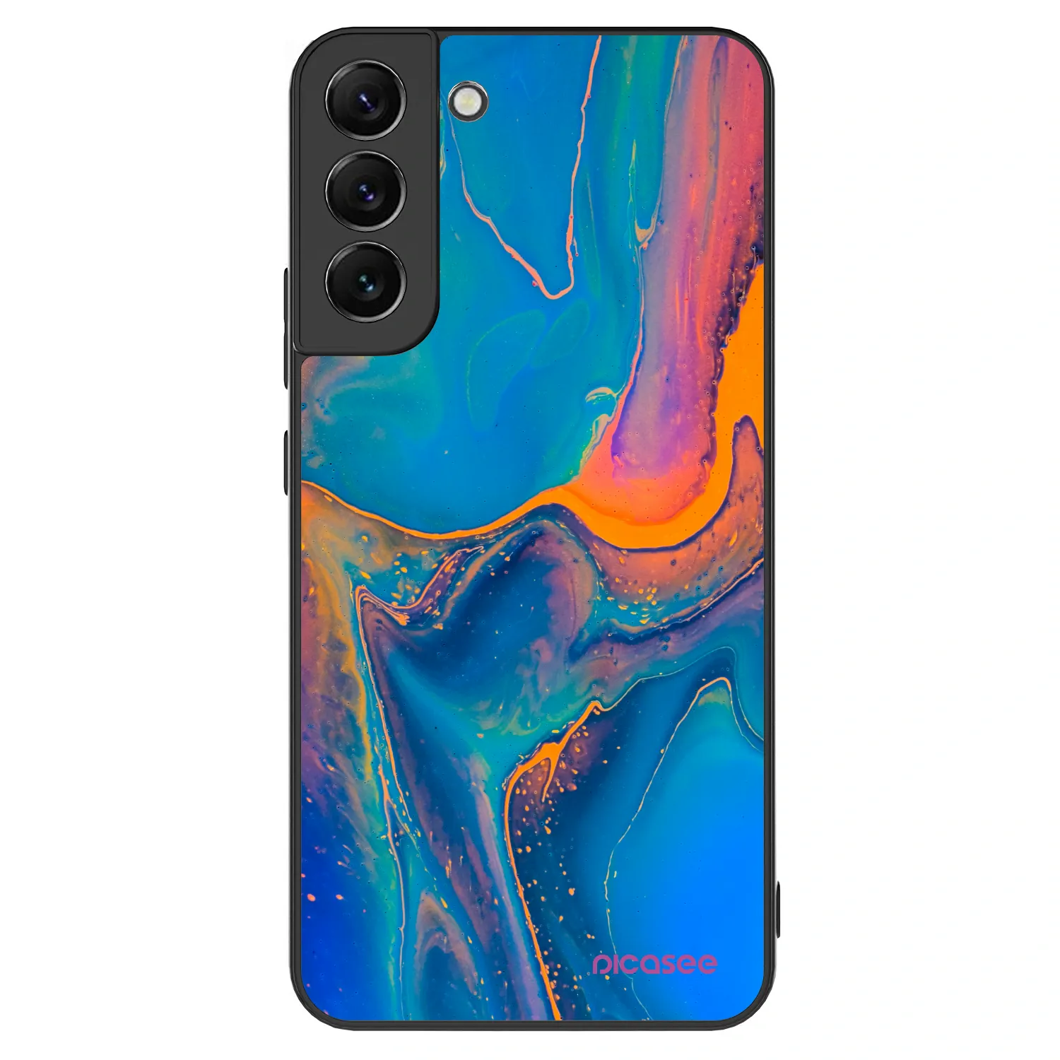 Picasee ULTIMATE CASE PowerShare pentru Samsung Galaxy S22+ 5G - Rainbow