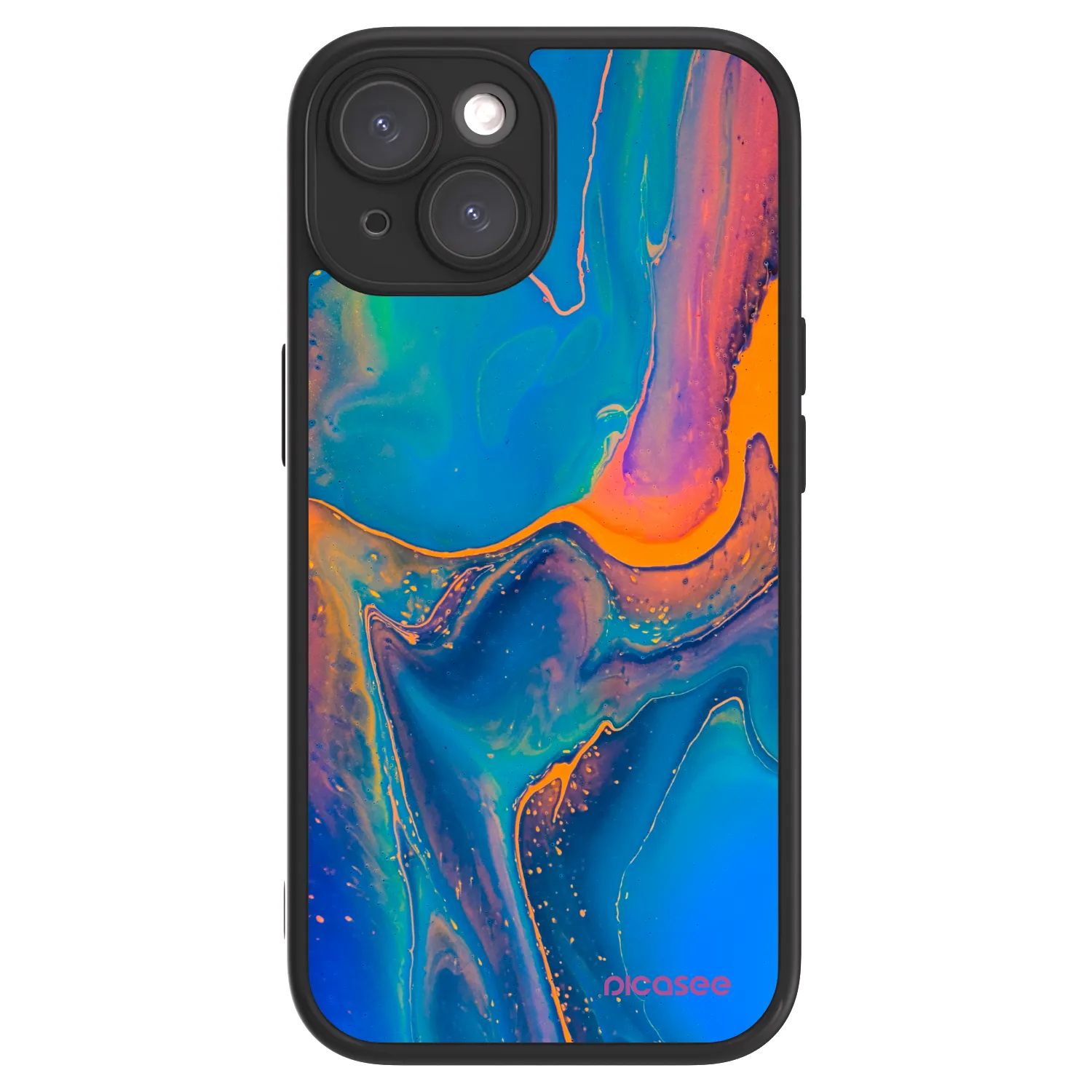 Picasee ULTIMATE CASE pentru Apple iPhone 15 - Rainbow