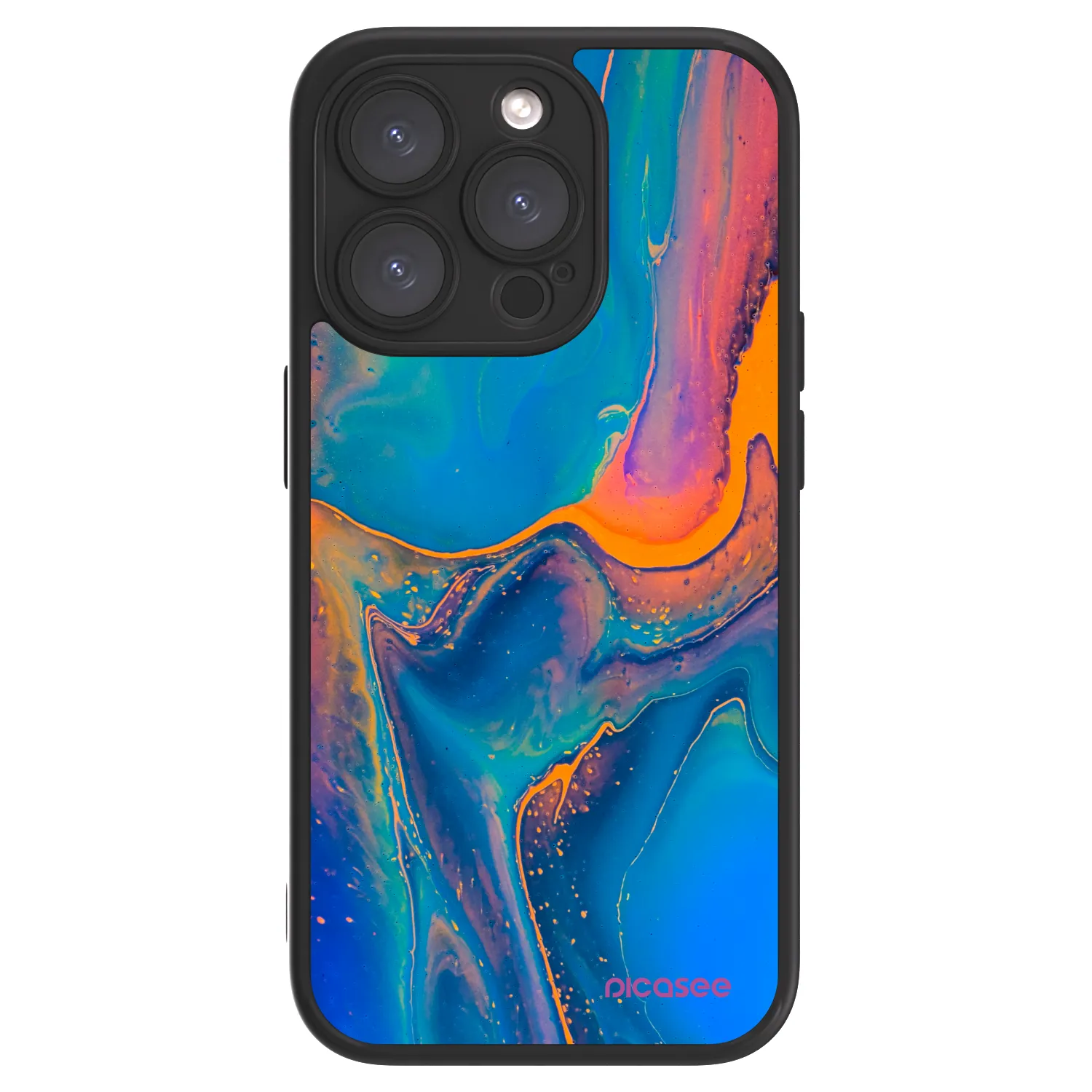 Picasee ULTIMATE CASE pentru Apple iPhone 15 Pro - Rainbow