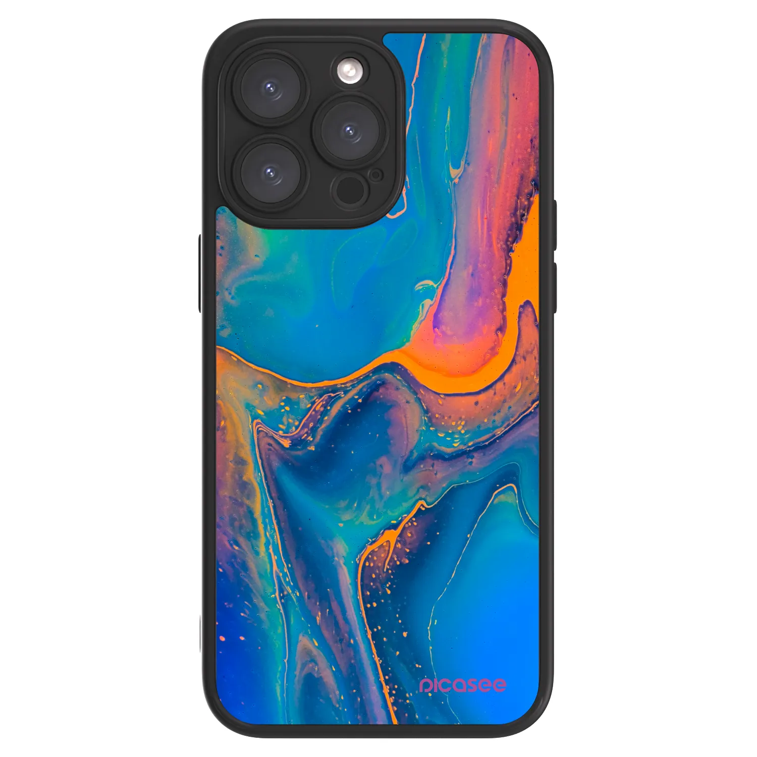 Picasee ULTIMATE CASE pentru Apple iPhone 15 Pro Max - Rainbow
