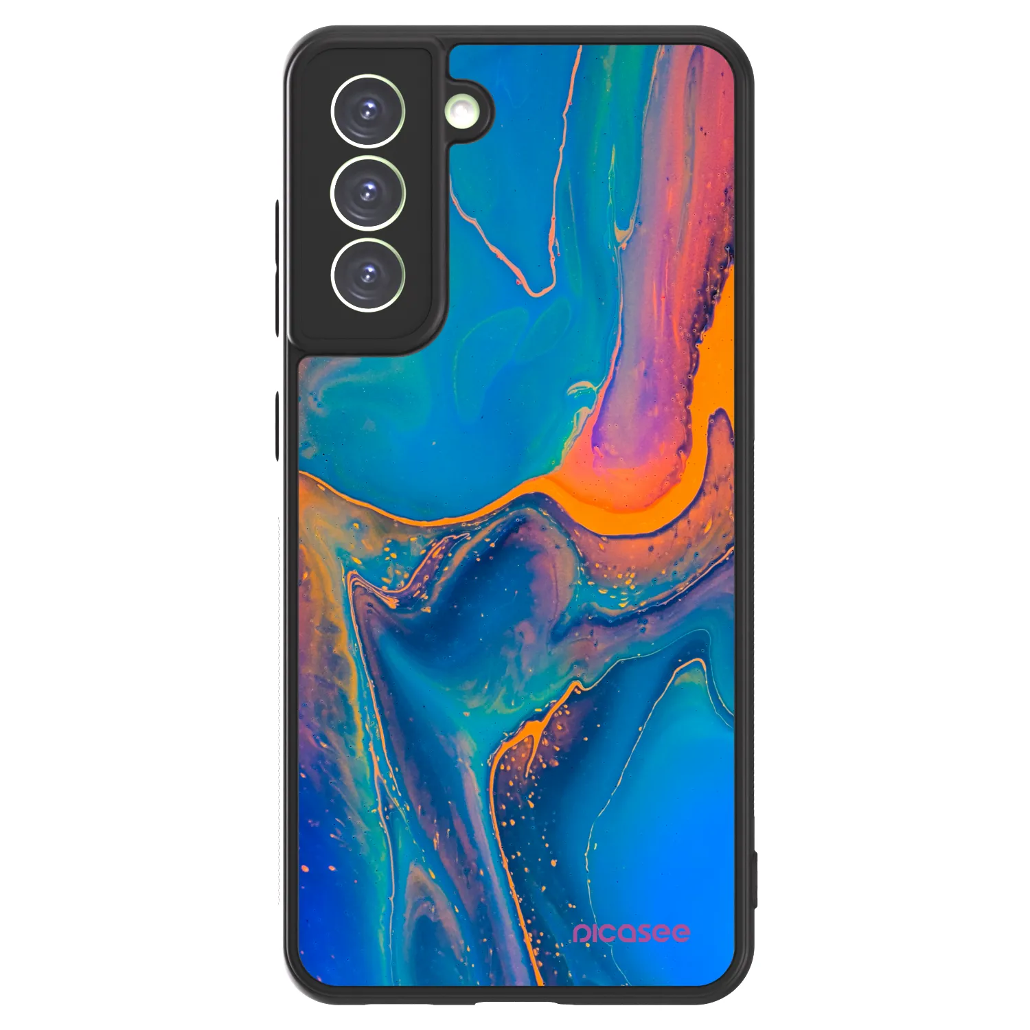 Picasee ULTIMATE CASE PowerShare pentru Samsung Galaxy S21 FE 5G - Rainbow