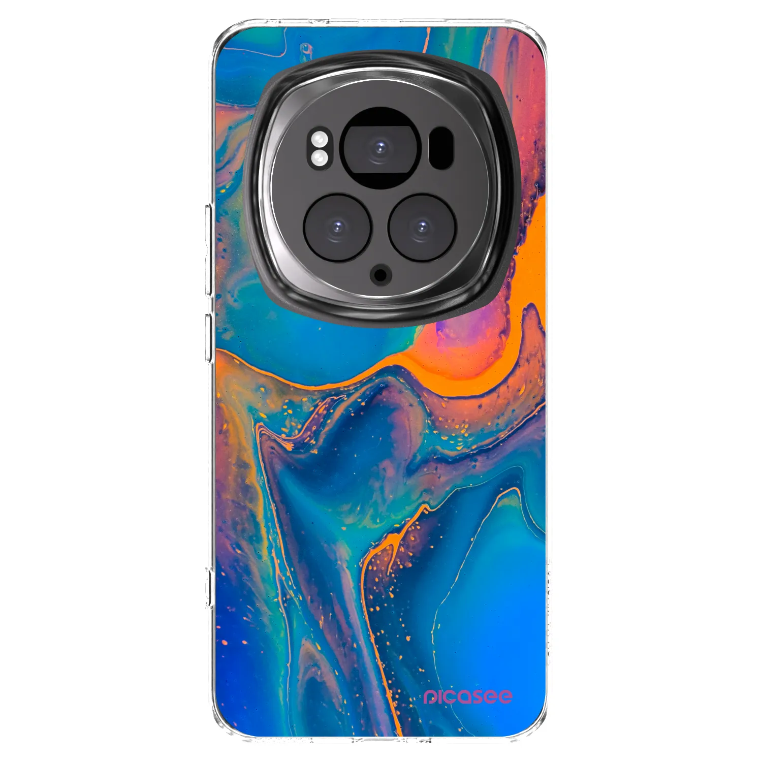 Picasee husă transparentă din silicon pentru Honor Magic6 Pro - Rainbow