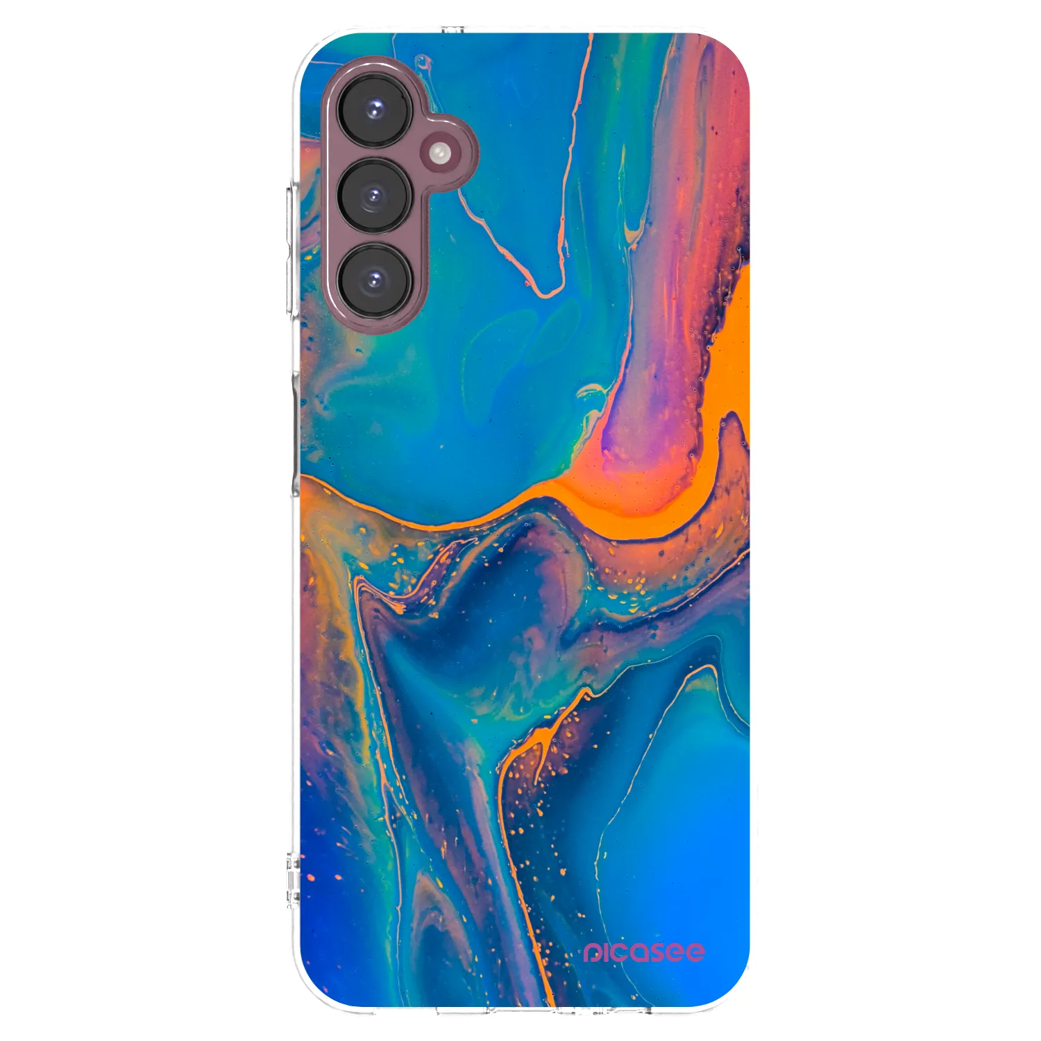 Picasee husă transparentă din silicon pentru Samsung Galaxy A05s A057G - Rainbow