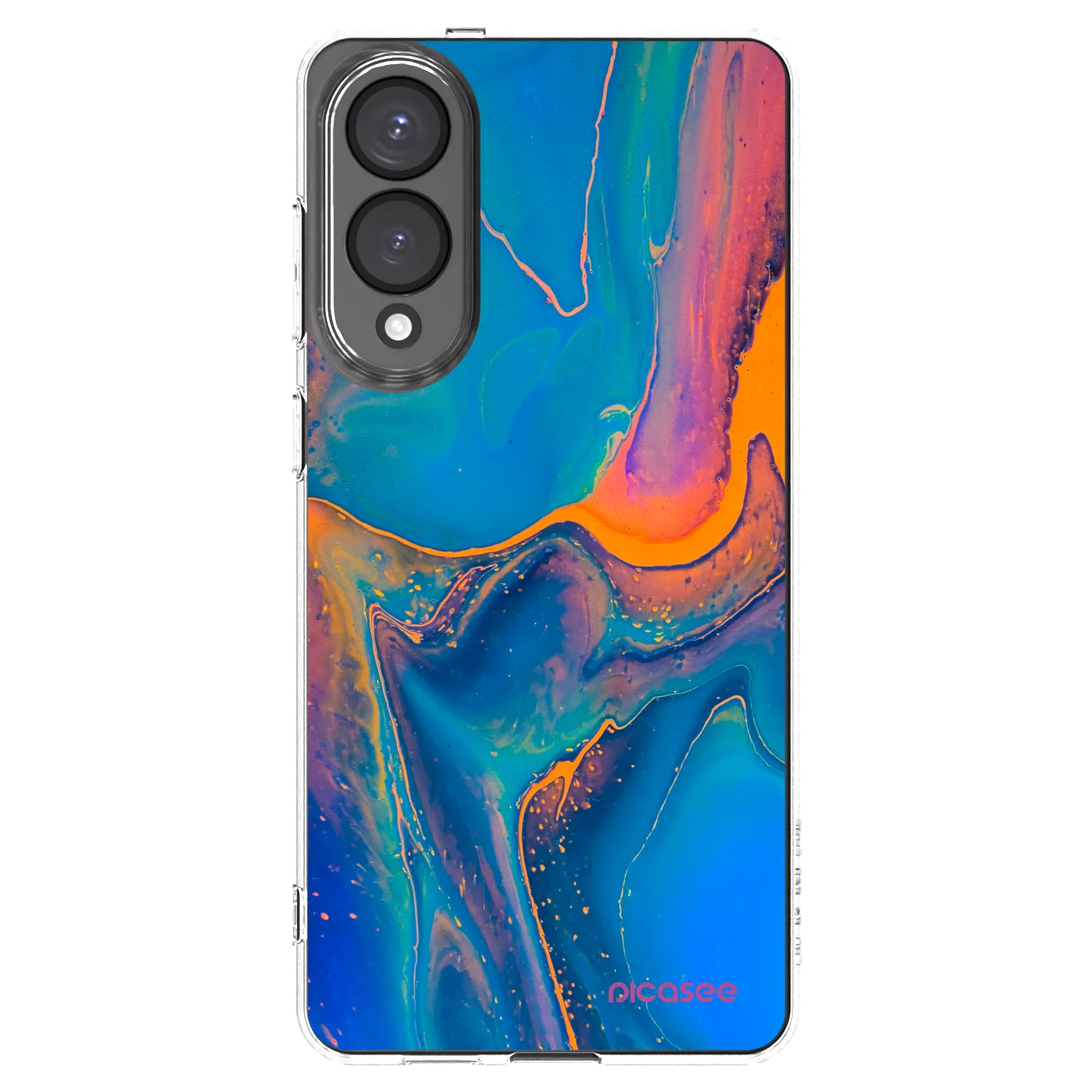 Picasee husă transparentă din silicon pentru Samsung Galaxy S25 Edge 5G - Rainbow