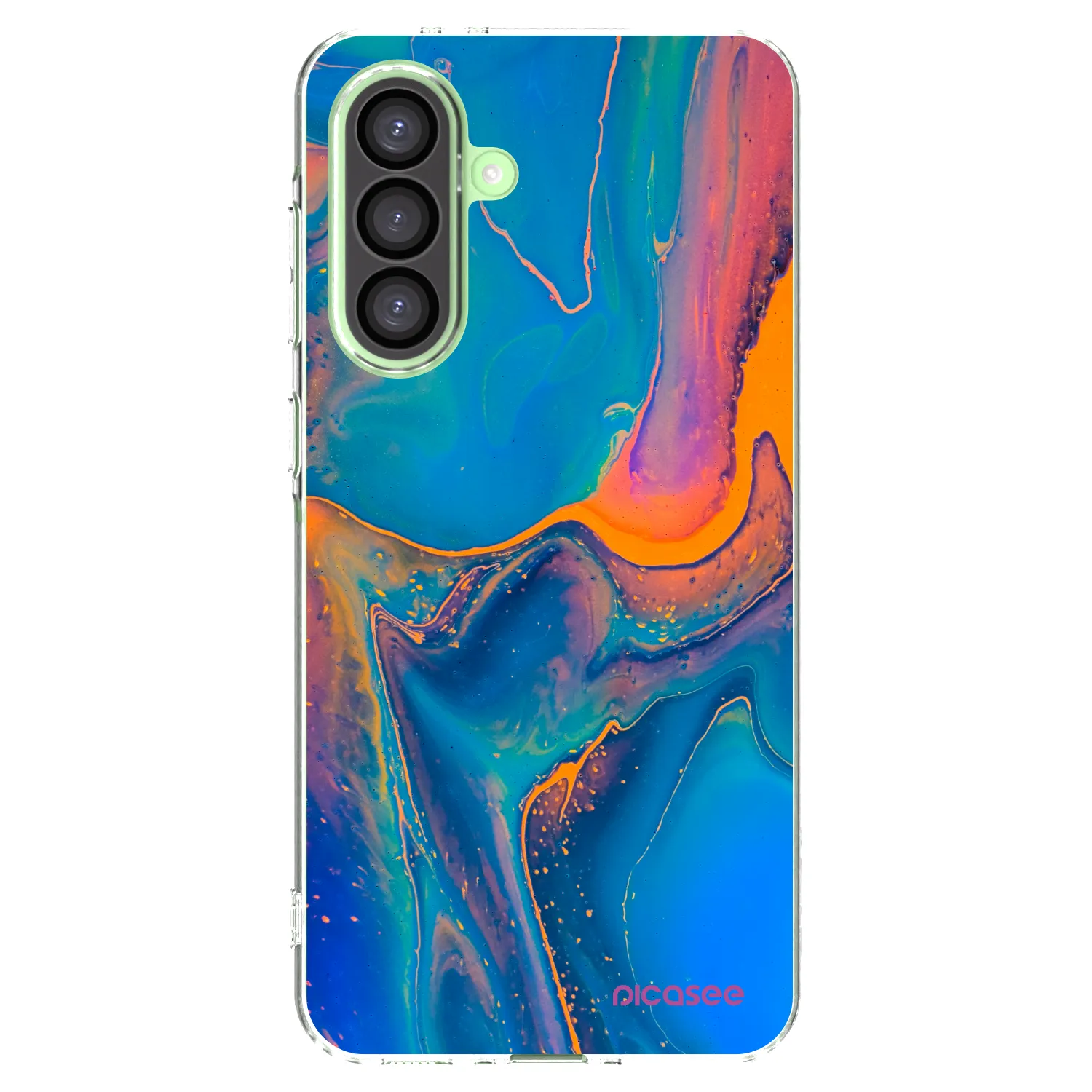 Picasee husă transparentă din silicon pentru Samsung Galaxy A26 5G A266B - Rainbow