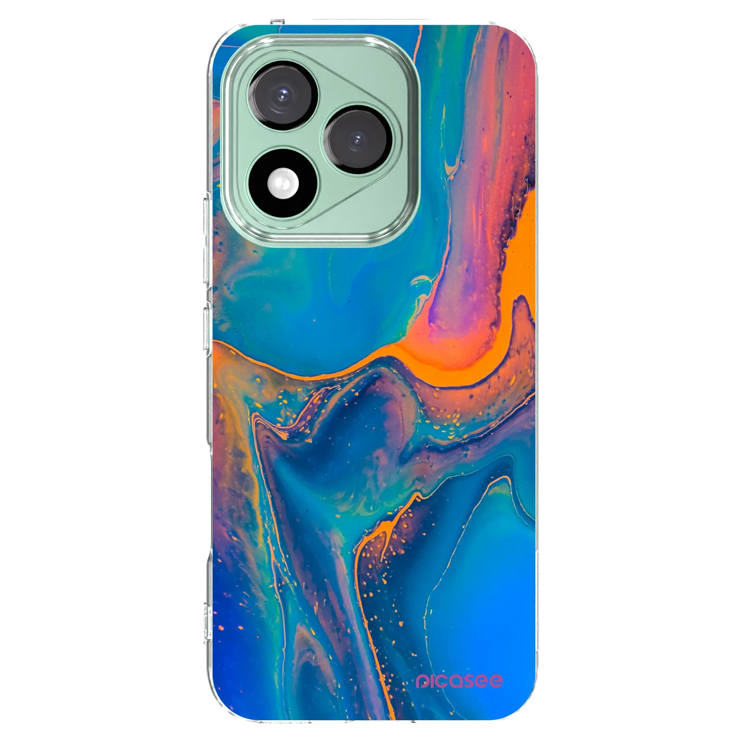 Picasee husă transparentă din silicon pentru Honor 400 Lite 5G - Rainbow