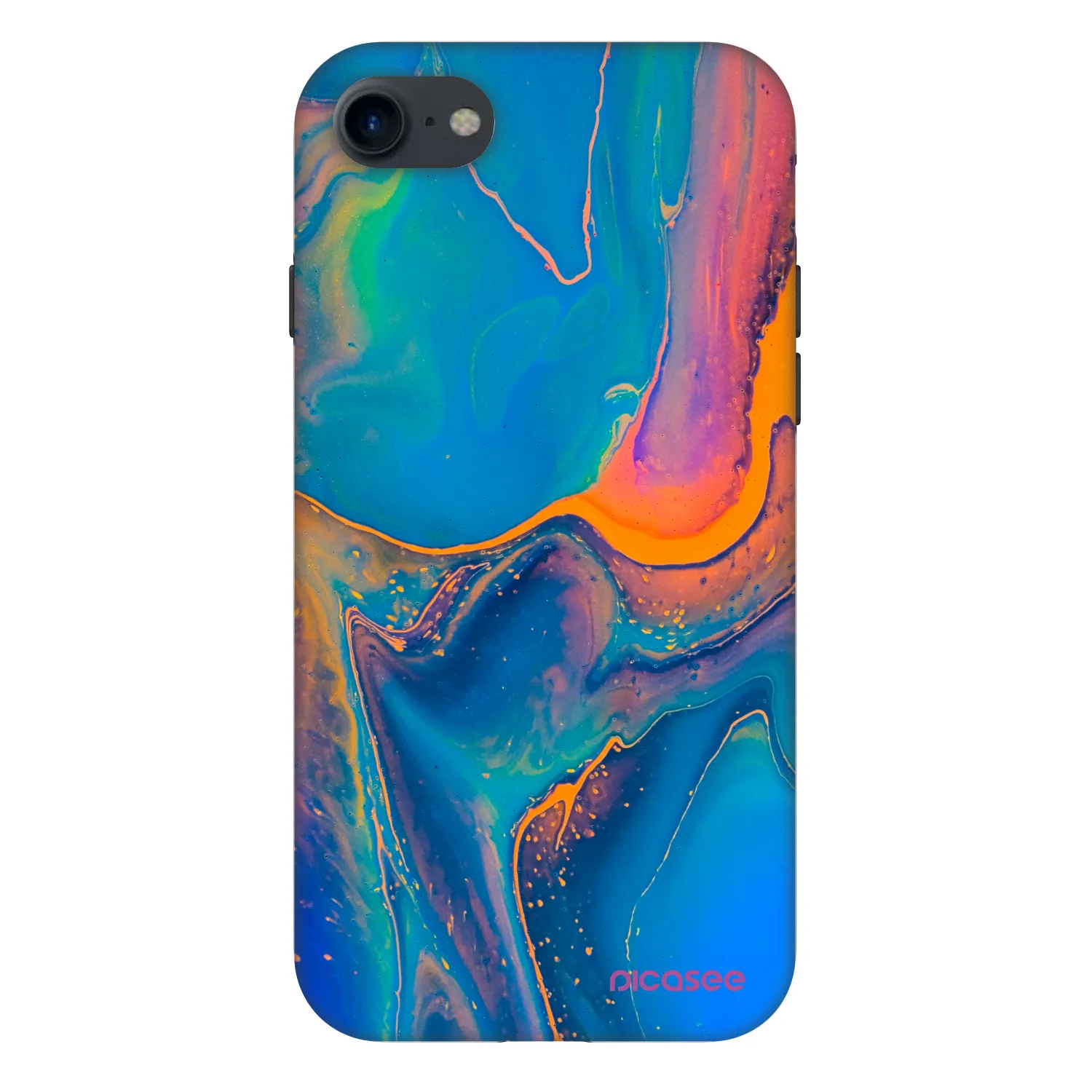 Picasee Fashion Case pentru Apple iPhone SE 2022 - Rainbow